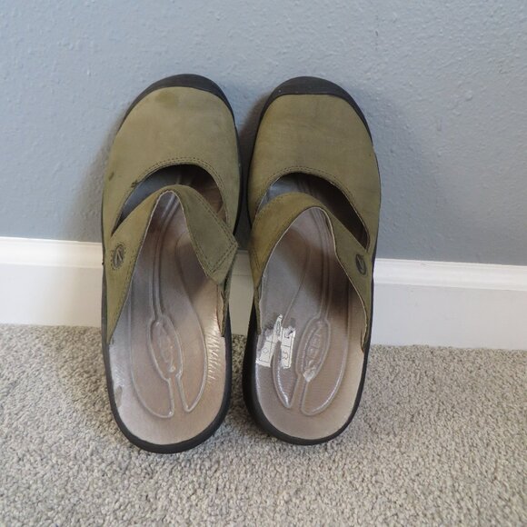 Keen Financia Women Shoes/Mules/Clogs/Sandals Size 7 Green - Picture 5 of 11